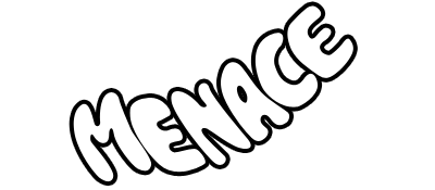 Menace logo for ZX Spectrum
